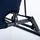 ETC Shop Campingstuhl 2er Set Blau/Schwarz