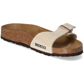 Birkenstock Madrid Vegan Birko-Flor schmal graceful pearl white 41