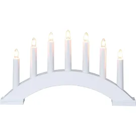 Star Trading Bea 7-flammig, Farbe: weiss ca. 21,5 cm x E10 34V 3W weiß