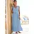 LASCANA Maxikleid Blau 36
