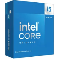 Intel Core i5-14600KF CPU 3,5 GHz 6+8 Kerne 24MB Cache Sockel 1700 Boxed o. Lüfter