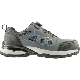 Högert FULDE Sicherheitsschuhe LACE SYSTEM S3S SR FO ESD, Halbschuhe, EPA-Zone, Schutz vor elektrostatischer Entladung, Schnelle und einfache Schnürregul... - Schwarz - 46