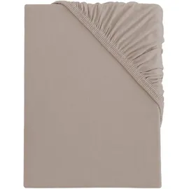 s.Oliver Spannbettlaken Baumwolle 180 x 200 - 200 x 200 cm beige