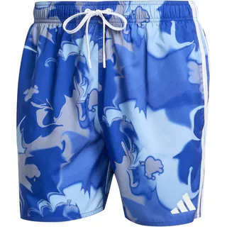 Adidas Tie-dye 5 ́ ́ Badeshorts - Semi Lucid Blue / White - S