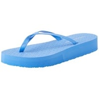 Tommy Hilfiger Damen Flip Flops Beach Sandal Badeschuhe, Blau (Blue Spell), 39