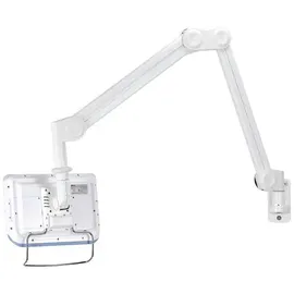 NeoMounts FPMA-HAW200 1fach Monitor-Wandhalterung 25,4 cm (10\ - 68,6 cm (27\ Weiß Neigbar, Schwenkbar,