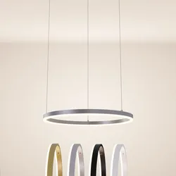 s.luce LED Ring Hängeleuchte Ø 60cm