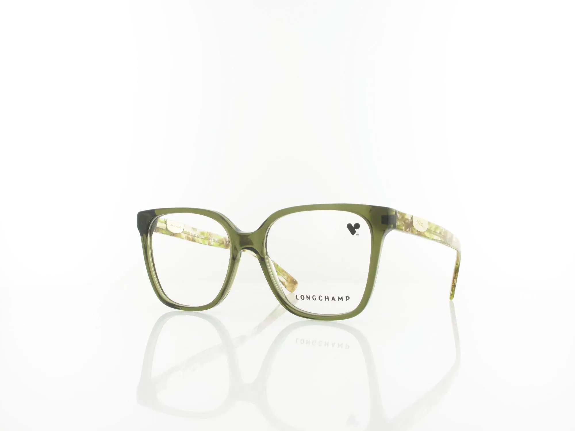 Longchamp LO2765 319 52 transparent khaki