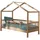 Vipack Hausbett 90 x 200 cm Buche lackiert natur braun
