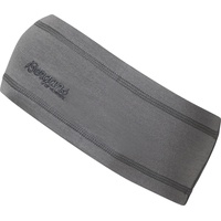 Bergans Wool Junior Headband solid grey (2616) 50