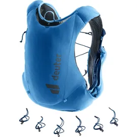 Deuter Trailrunning Trinkweste Traick 9 Nachtblau Leicht Atmungsaktiv Stockhalter Trinksystem