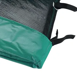 Arebos Randabdeckung Trampolin Grün 0,32 m