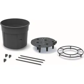 Botle Tomatenpflanze 12 l Ø 30 x 30 cm Schwarz Komplettset