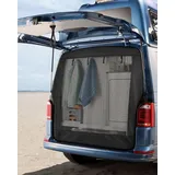 SUPAREE 6'x 5' Moskitonetz T5 Heckklappe Moskitonetz Heckklappe Van Camper Insektenschutz mit Reißverschluss und Klettverschluss für T5 T6 Wohnmobil Wohnwagen Van Camping