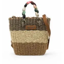 Mariamare für Damen. PARKER Parker braune Handtasche (OSFA), Lässig, Synthetisch