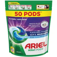 Ariel All-in-1 Pods Colorwaschmittel Caps 50 WL