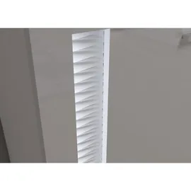 inn.furn Tv-Lowboard, Weiß, Hochglanz, 201 x 58 cm, mit Gasdruckdämpfer Sunroof