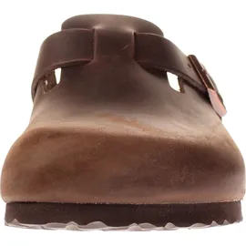 Birkenstock Boston Nubukleder geölt schmal habana 42