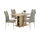 Möbel Kraft Stuhl Karola II Stoff beige