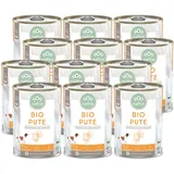 Naftie Bio-Hundefutter Pute 12 x 400 g