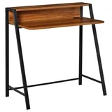 Homcom Schreibtisch walnuss-optik