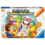 Ravensburger tiptoi Spiel 00706 Der hungrige Zahlenroboter, Lernspiel ab 4 Jahren für 1-4 Spieler, spielerisch Formen und Rechnen Lernen in 4 Schwierigkeitsstufen
