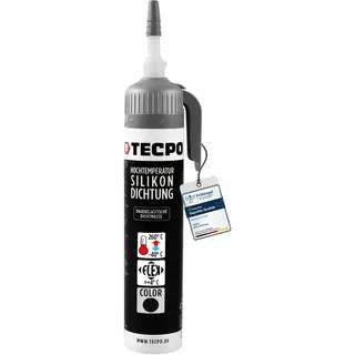 TECPO Hochtemperatur Silikon Dichtung HSD 30 schwarz, 200 ml