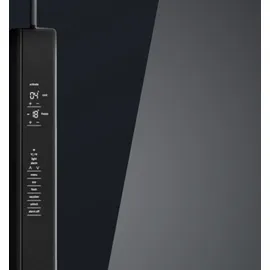 Siemens iQ700 KF96RSBEA French Door (572 l, 1830 mm hoch, Schwarz)