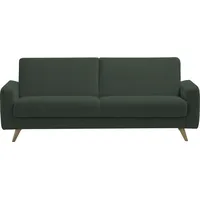 exxpo - sofa fashion 3-Sitzer Schlafcouch Cord Braun