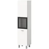 inn.furn Midischrank Weiß 30 cm Hängend oder Stehend Lowell
