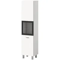inn.furn Midischrank Weiß 30 cm Hängend oder Stehend Lowell