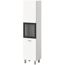 inn.furn Midischrank Weiß 30 cm Hängend oder Stehend Lowell