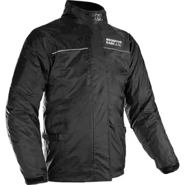 Oxford Rainseal Regenjacke Unisex Schwarz 4XL