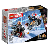LEGO Black Widows & Captain Americas Motorräder