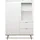 Finori Highboard Göteborg 100 x 104 x 40 cm Weiß/Braun
