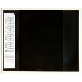 Läufer Schreibunterlage Durella D2, 520 x 650 mm, schwarz