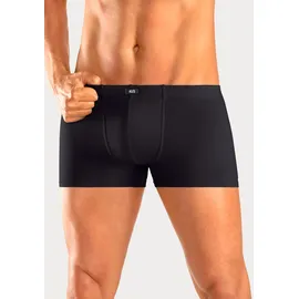H.I.S. Boxershorts unifarben schwarz/weiß XXL 5er Pack