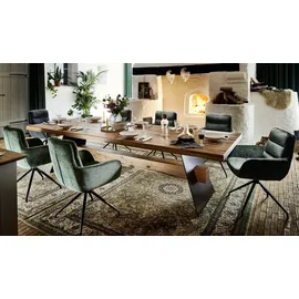 Bodahl Esstisch Beam, in 5 Größen 220 / 240 / 260 / 280 / 300 x 100 cm, Eiche massiv beige 220 cm x 76 cm x 100 cm