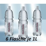 6x1L Mineralwasser "Black Forest" still EINWEG Mineral Water Вода минеральная