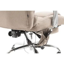 CLP Pacific Stoff mit Massagefunktion taupe