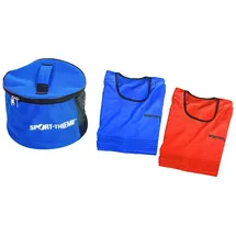 Sport-Thieme Kennzeichnungswesten-Set ""Stretch Premium"", Jugendliche, Rot/Blau