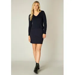 Minirock »Yale«, Hochelastische, blickdichte Qualität, Gr. 46, navy dark blue, , 21166356-46