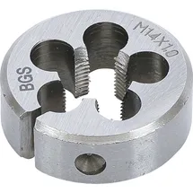 BGS BGS-1900-M14X1.0-S Gewindeschneideisen M14 x 1,0 x 38 mm