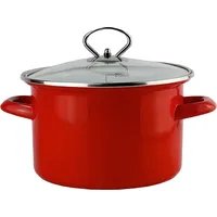 Schäfer Metallic Red Bratentopf 28 cm rund