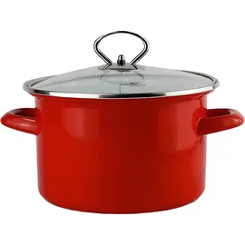 Schäfer Metallic Red Bratentopf 28 cm rund