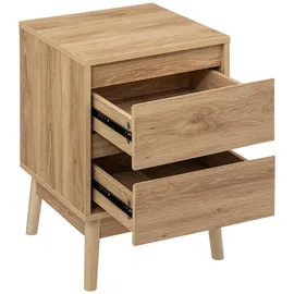 5five simply smart Nachttisch Abana 40 x 40 x 56 cm Braun