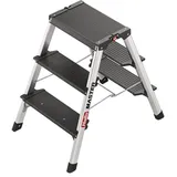 HAILO D70 Klappleiter 2 x 3 Stufen