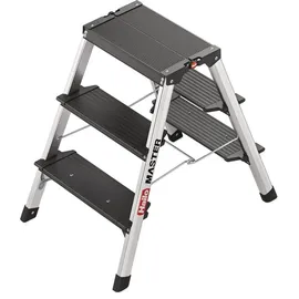 HAILO D70 Klappleiter 2 x 3 Stufen