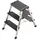 HAILO D70 Klappleiter 2 x 3 Stufen