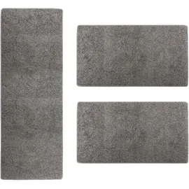 Karat Sphinx 3 St. Teppichläufer 67 x 240 cm grau